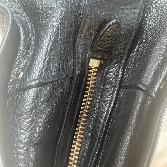 Authentic Coach satchel, black and gold twist-Lock and top handle bag - Picture 11 of 16